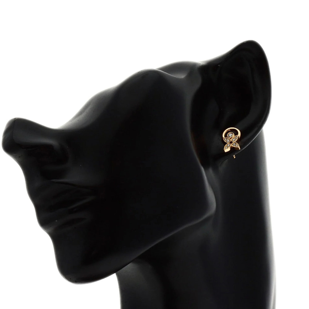 Louis Vuitton Idylle Blossom Diamond Single Earring, 18K Pink Gold, Women's. - Picture 4 of 4